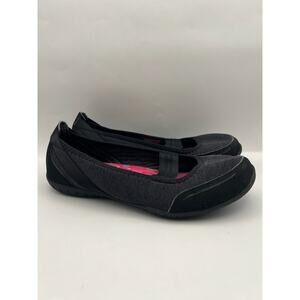 Skechers Mary Jane Black Flats Women Size 9.5